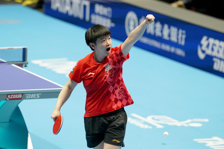 华体会hth-中国队3-2战胜日本队 收获世乒赛女团七连冠